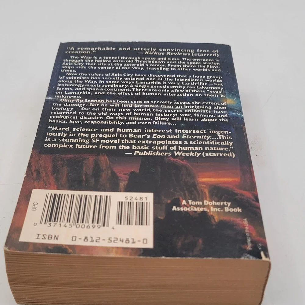 Greg Bear Legacy Mass Market Paperback 1996 Prequel to Eon‎ Good